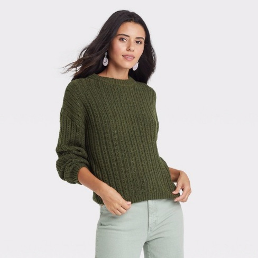 Universal Thread Olive Green Sweater - Medium